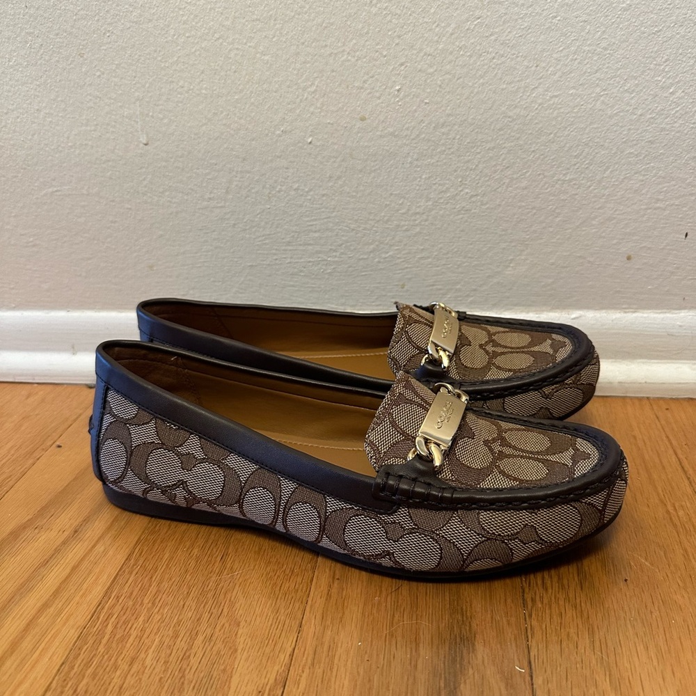 Coach Loafer Flats Size 9